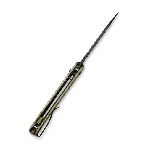 Nóż CIVIVI Button Lock Elementum Olive Micara