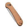 Nóż CIVIVI Button Lock Elementum Brown Micarta