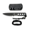 Nóż CIVIVI Fixed Circulus Black SW