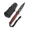 Nóż CIVIVI Fixed Perfrico 14C28N Burgundy G10