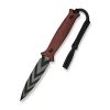 Nóż CIVIVI Fixed Perfrico 14C28N Burgundy G10