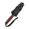 Nóż CIVIVI Fixed Perfrico 14C28N Burgundy G10