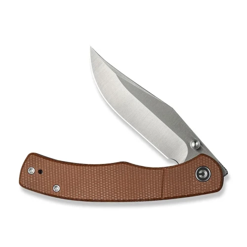 Nóż CIVIVI Clingman Nitro-V Micarta Brown C23065-3