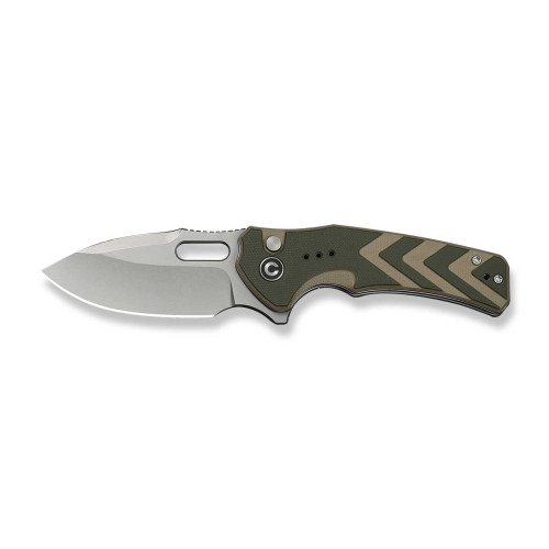 Nóż CIVIVI Vexron G10 Milled Green & Tan 14C28N