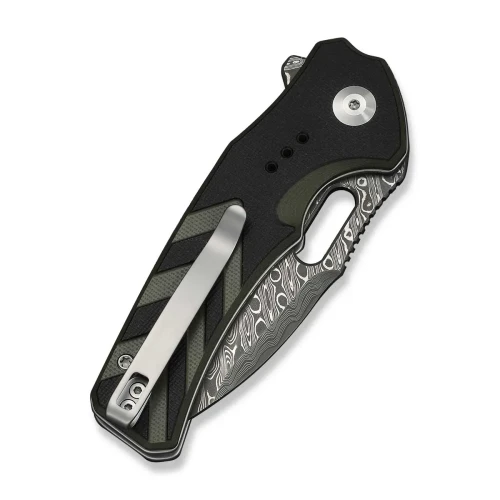 Nóż CIVIVI Vexron Damast G10 Milled Black & Green