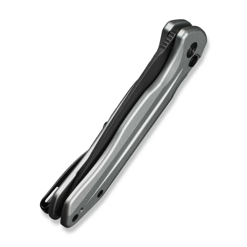 Nóż CIVIVI Button Lock Kitefin Silver Alu 14C28N