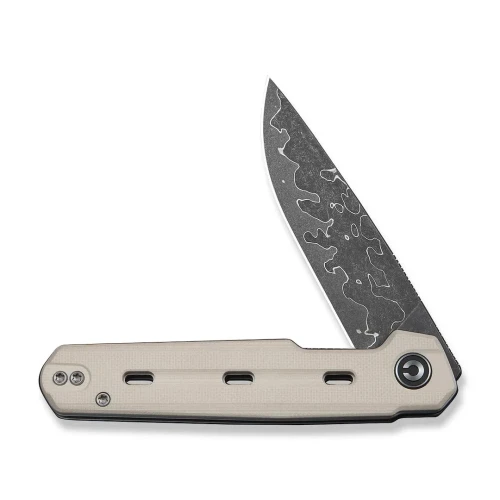 Nóż CIVIVI Navo Damascus Ivory G10 by Ostap Hel