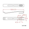 Klips CIVIVI Deep Carry do noża EDC CA-06B