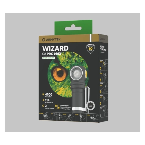 Latarka Armytek Wizard C2 Pro Max White 4000 lm