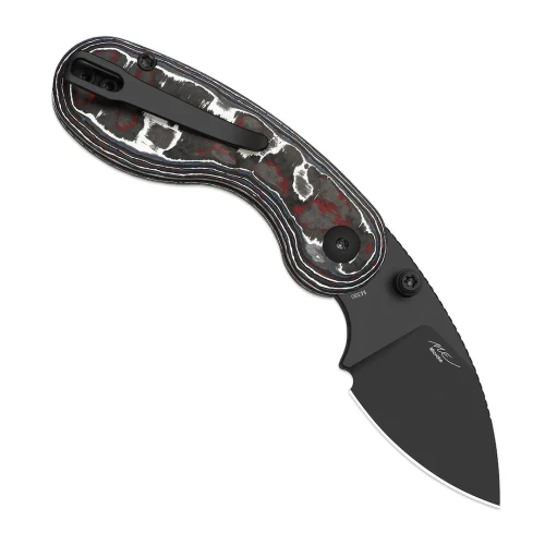 Nóż Kizer Microbe Fat Carbon M390