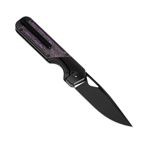Nóż Kizer Militaw Titanium+Fat Carbon S45VN