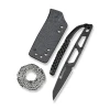 Nóż SENCUT Fixed TEXO Blackwash S23095-1