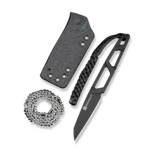 Nóż SENCUT Fixed TEXO Blackwash S23095-1