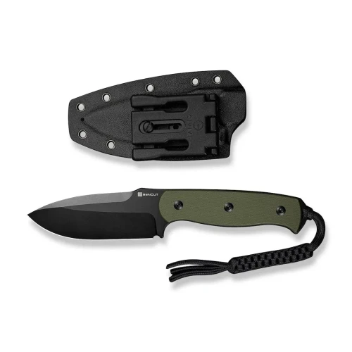 Nóż SENCUT Fixed Toxodon G10 OD Green Black Blade