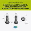 Klips CIVIVI Titanium ze śrubkami T001A