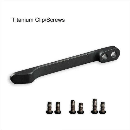 Klips CIVIVI Black Titanium z 6 śrubkami T001D