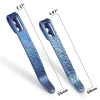 2 klipsy CIVIVI Flamed Titanium Blue/Golden 50/55