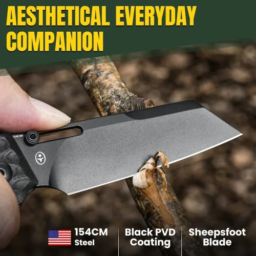Nóż Kizer Task G10 Black 154CM