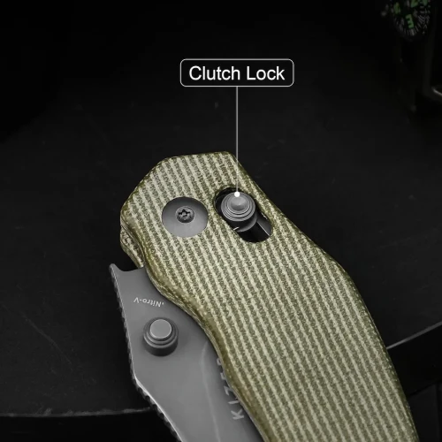 Nóż Kizer Bulldog Micarta Nitro-V