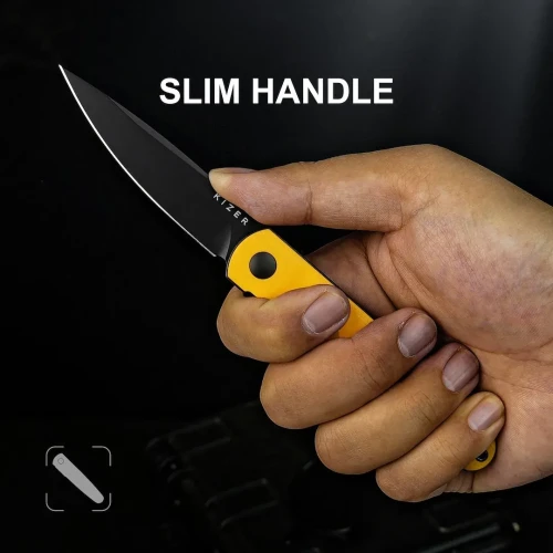 Nóż Kizer Bamboo G10 Yellow Nitro-V