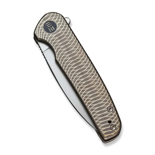 Nóż WE Knife Shakan CPM-20CV Golden Titanium LE