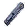 Nóż WE Knife Charith Frag Titanium Blue Ltd