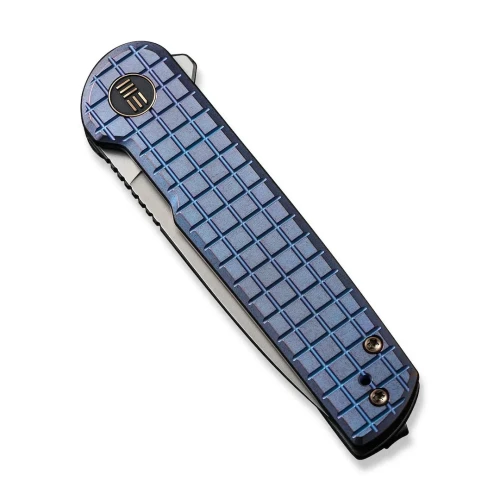 Nóż WE Knife Charith Frag Titanium Blue Ltd