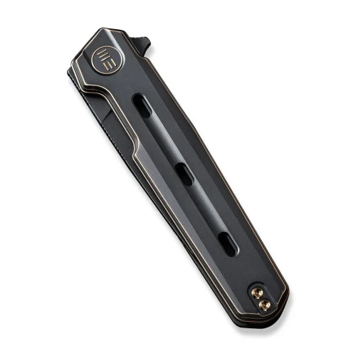 Nóż WE Knife Navo CPM-20CV Bronze & Black Titanium