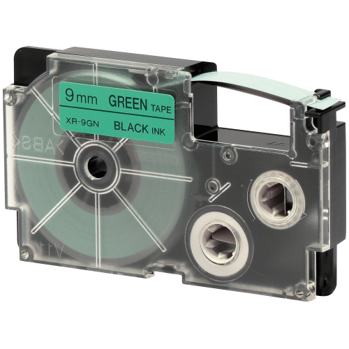 Taśma do drukarek XR-9GN1 zielona CASIO