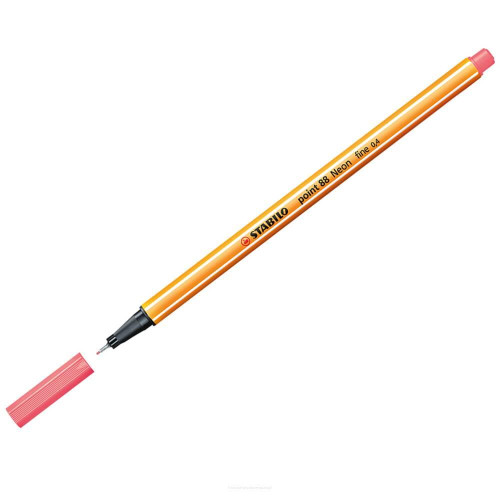 Cienkopis STABILO 88/040 neon czerwony