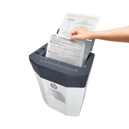 Niszczarka HP ONESHRED Auto 8CC, biało-szara-10025877