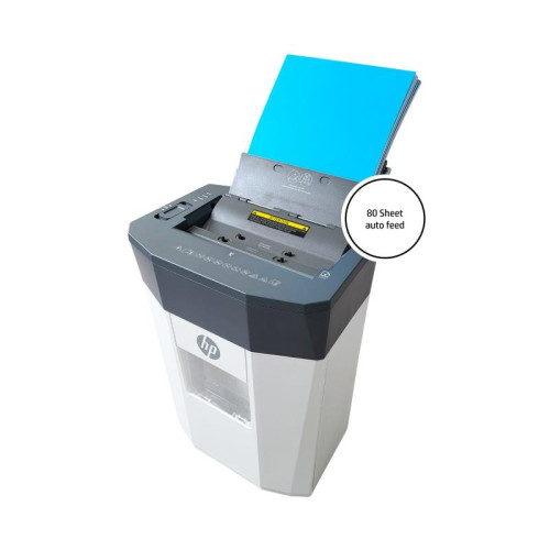 Niszczarka HP ONESHRED Auto 8CC, biało-szara-10025880