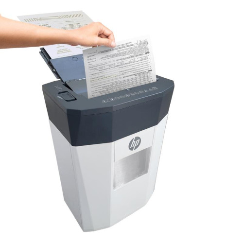 Niszczarka HP ONESHRED Auto 8CC, biało-szara-10025889