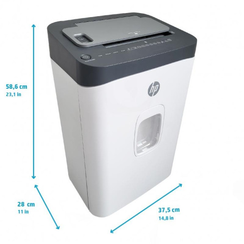 Niszczarka HP ONESHRED Auto 200CC, biało-szara-10025922