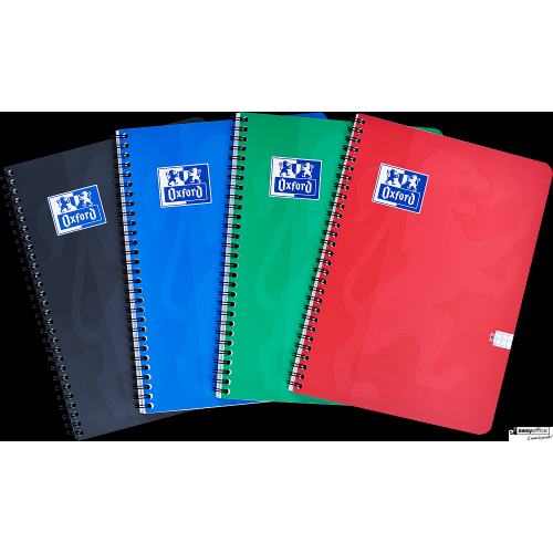 KOŁOZESZYT OXFORD ESSE 2SPI A4 50K 90G K5X5 400175184