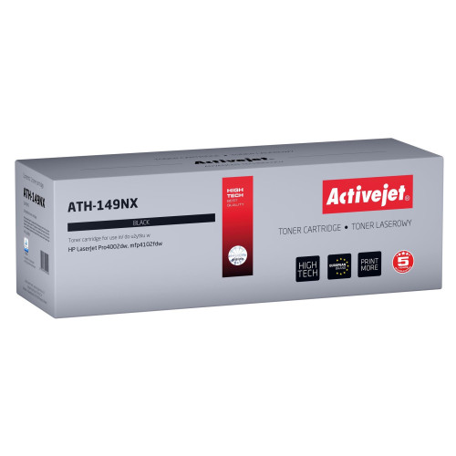 Activejet Toner ATH-149NX (zamiennik HP 149X W1490X; Supreme; 9500 stron; czarny)