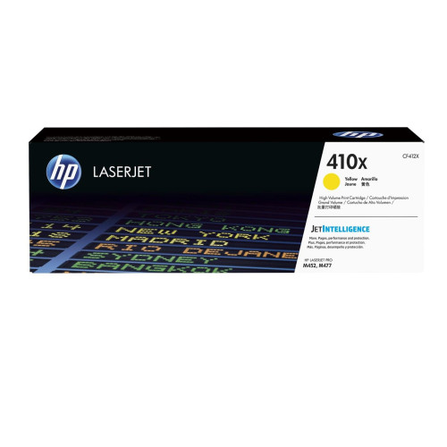 HP 410X oryginalny wkład z żółtym tonerem LaserJet XL