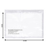Koperta/przylga kurierska OFFICE PRODUCTS, C5, 500szt., transparentna-10653321