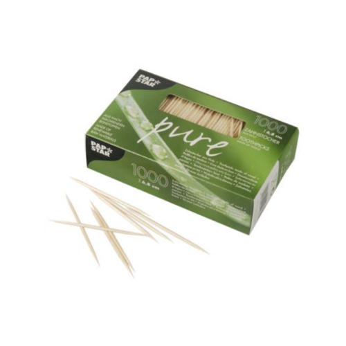 Wykałaczki drewniane PAPSTAR 1000 szt.