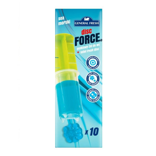 Krążek do wc GENERAL FRESH 60ml morze