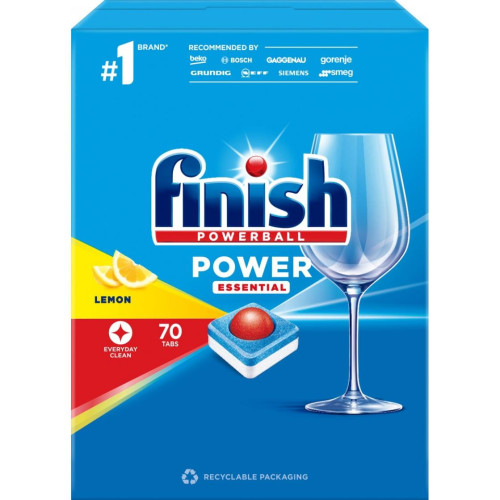 Tabletki do zmywarki FINISH 70 szt. Power Essential Cytrynowe