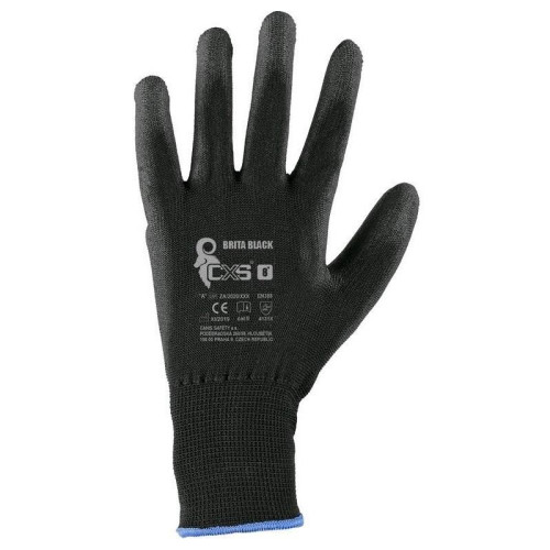 Rękawice robocze rozmiar '10' CXS Brita Black-11283265