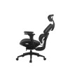 Fotel biurowy OFFICE PRODUCTS Hydra, czarny-11470047