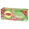 Herbata LIPTON zielona, z nutą truskawki i maliny, 20 torebek-11649146