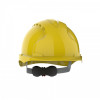 Hełm ochronny EVO®3, regulacja na pokrętło, wentylowany, żółty-11727963