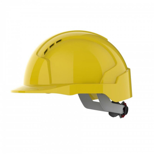 Hełm ochronny EVOLite®, regulacja na pokrętło, wentylowany, żółty-11727787