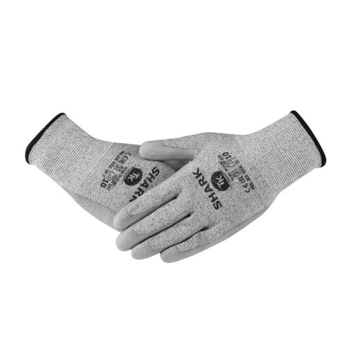 Rękawice TK SHARK, antyprzecięciowe, rozm. 9, szare-11729226