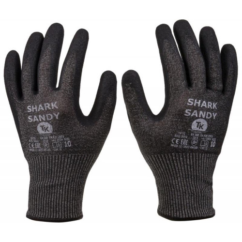 Rękawice TK SHARK, antyprzecięciowe, rozm. 11, sandy-11729315