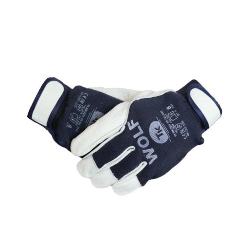 Rękawice TK WOLF, rozm. 8, granatowe-11729340