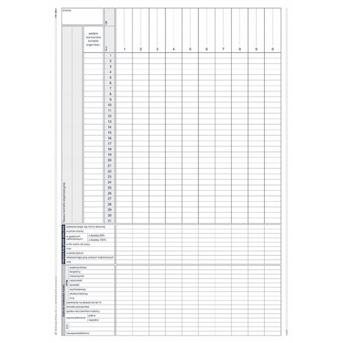 506-1 Lista obecności MICHALCZYK&PROKOP A4 40 kartek-11772869